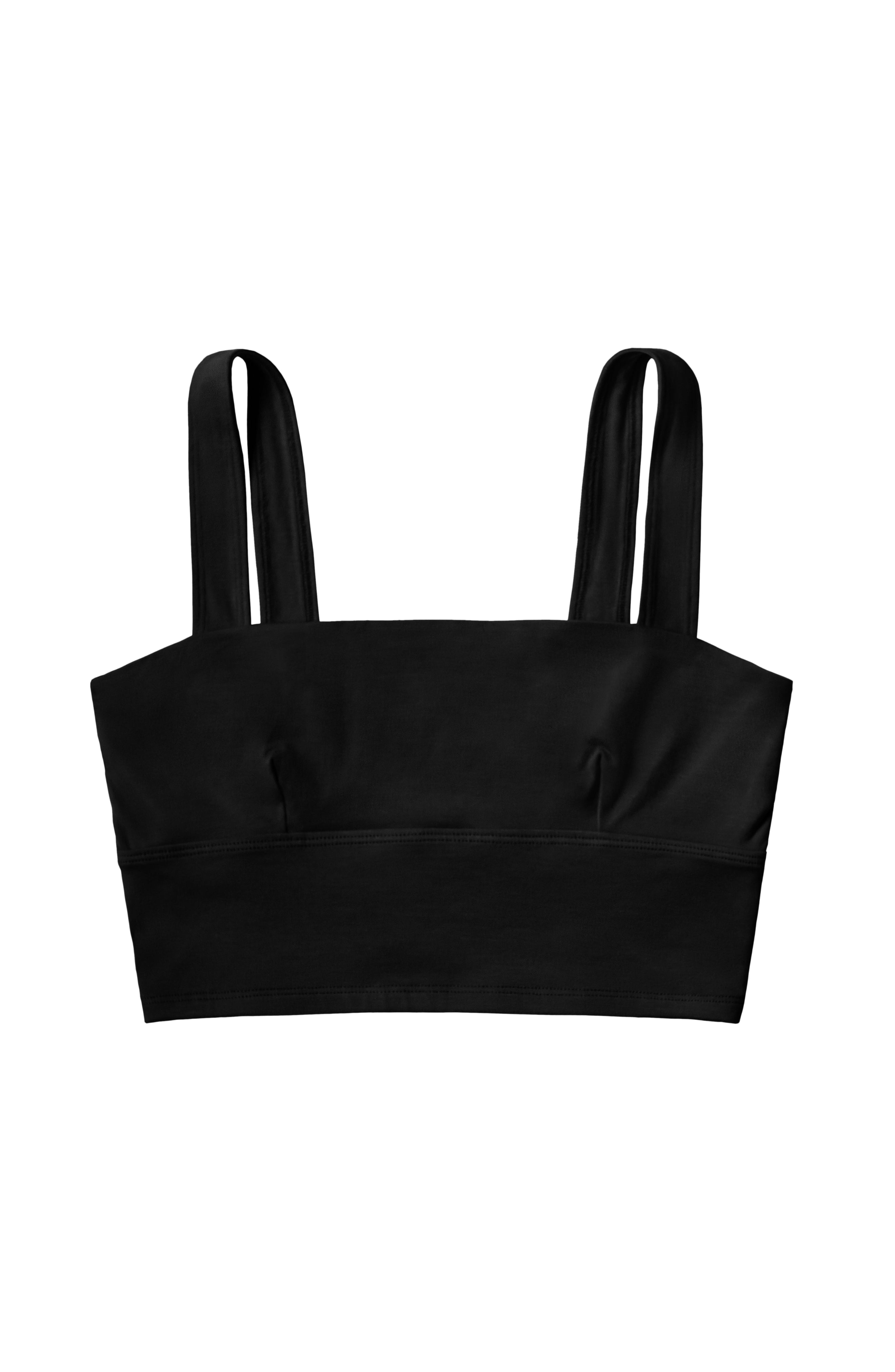 Organic Cotton Square Neck Bralette